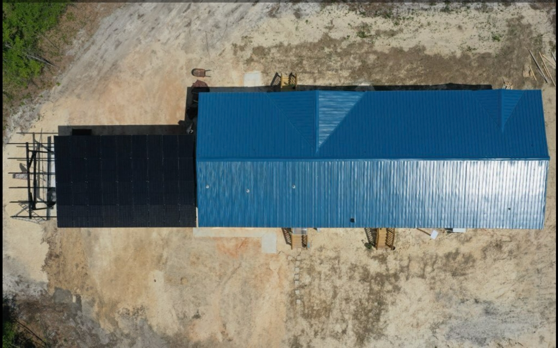 4-Car Carport, 48 Panels with Charging Station, Columbia County, FL