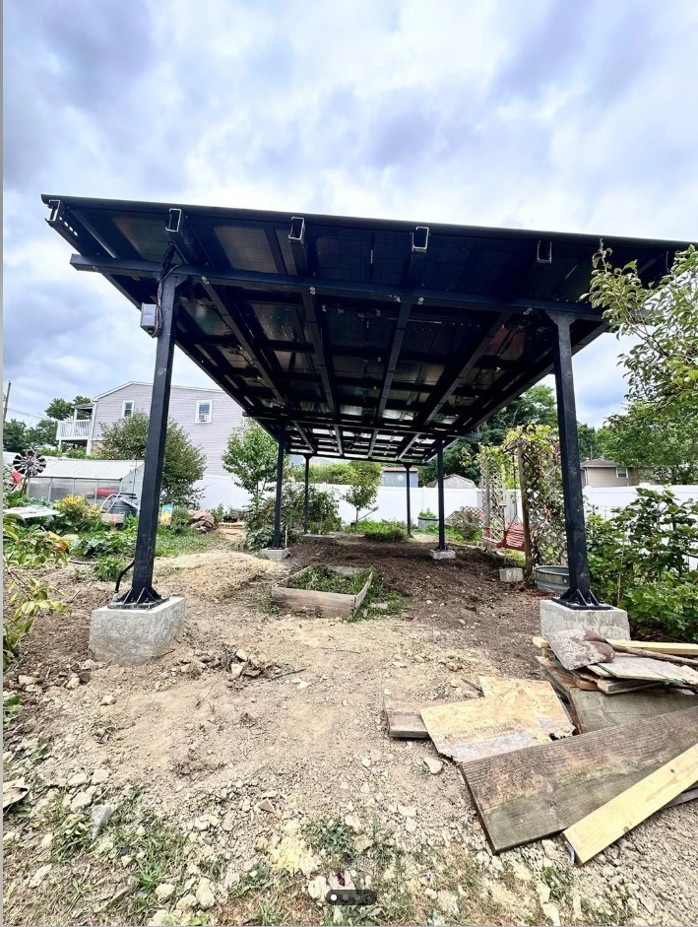 Premier 4-Car, 36 Panels, 8kW, Pennsylvania Homestead, DIY Installer