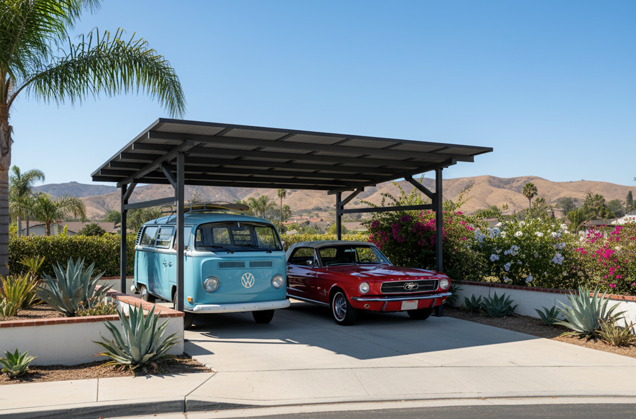Premier 2-Car, 24 Panels, 10kW+, Southern California, DIY Installation