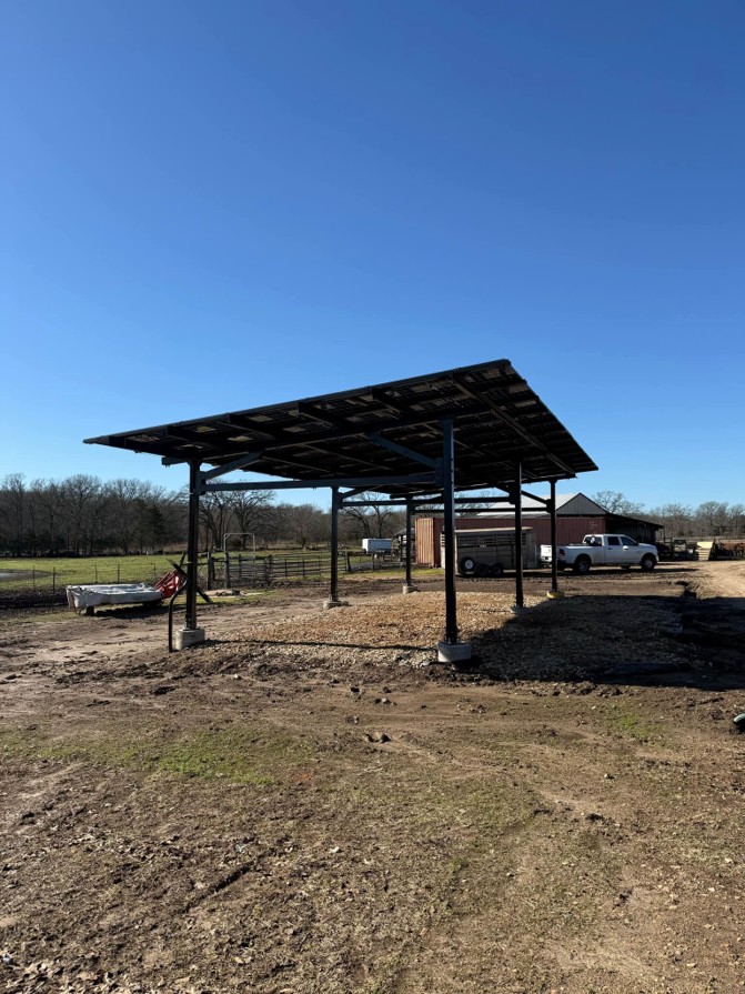 Signatech Solar, Premier 4-Car, 48 Panels, 20kW+, East Texas